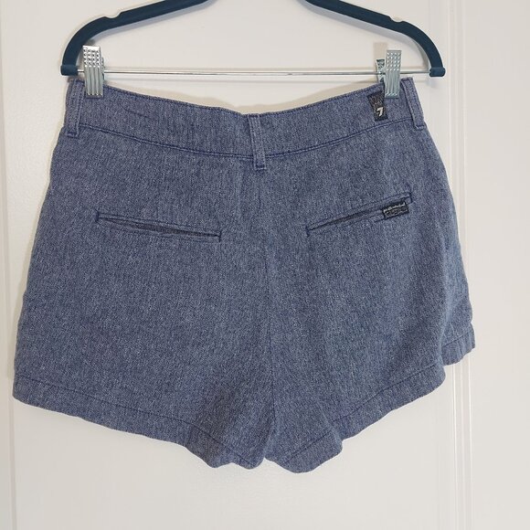 7 for all mankind cotton/linen mix shorts - Picture 2 of 7